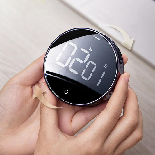 LED Digital Kitchen Timer Study Stopwatch