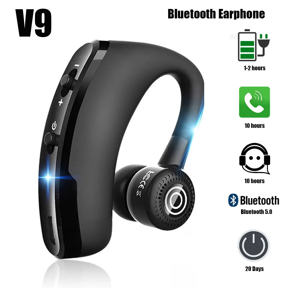 Single digital display wireless bluetooth