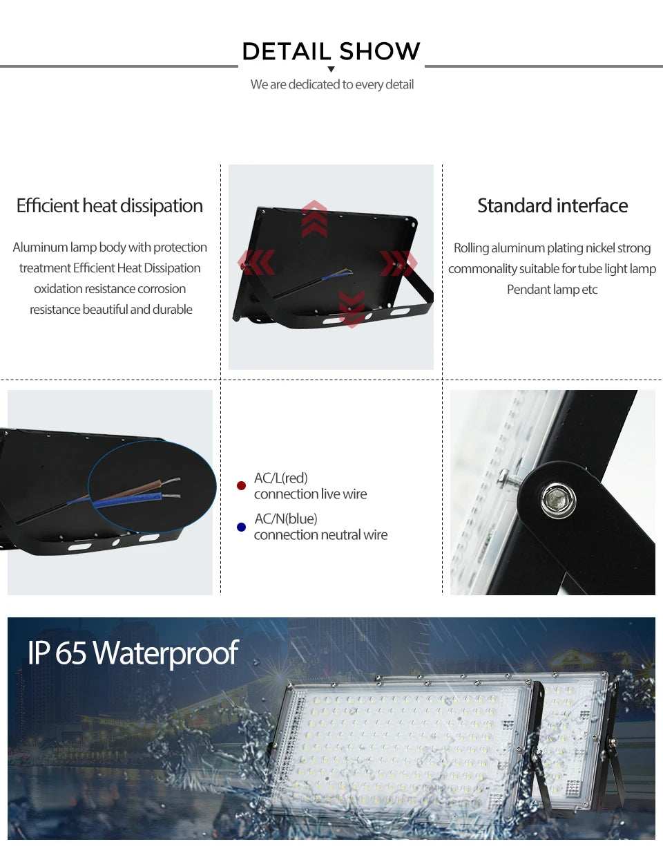 Waterproof Ip65 LED Flood Light