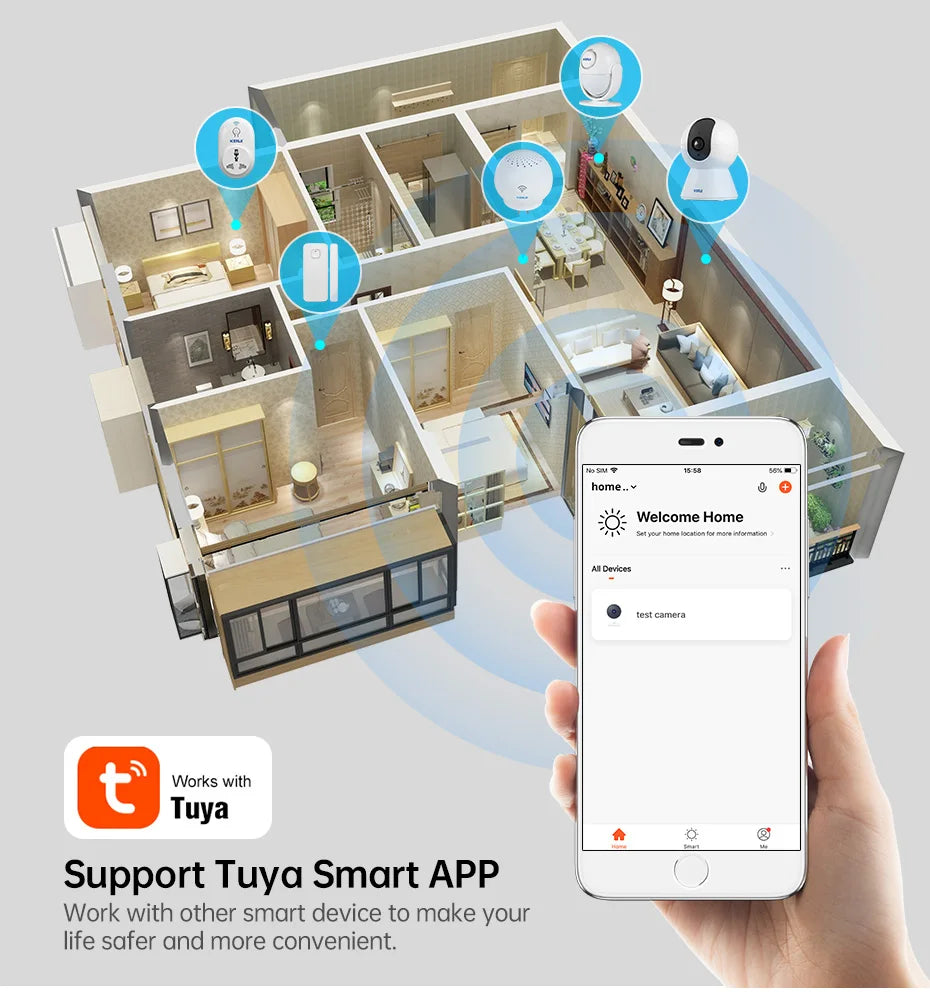 Tuya Smart Mini WiFi IP Camera