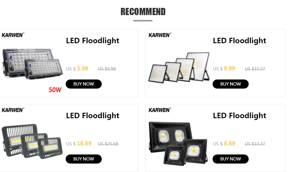 Waterproof Ip65 LED Flood Light