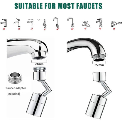 720°Universal Kitchen Faucet Anti-splash