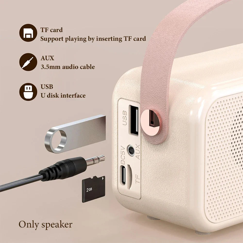 HIFI Wireless Portable Retro Speaker