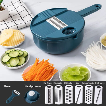 Manually Cut Shred Grater Salad Vegetable Chopper