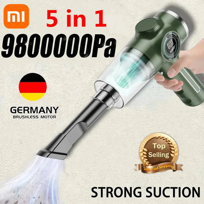 5 in1 Wireless Automobile Vacuum Cleaner