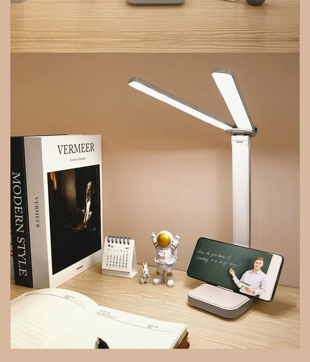 LED Desk Lamp USB Rechargeable Table