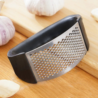 Stainless Steel Garlic Press Crusher