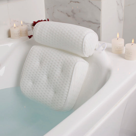 Bath Pillow for Bathtub Support Neck,