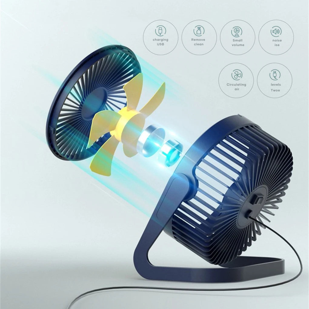 5 Inch USB Desktop Fan