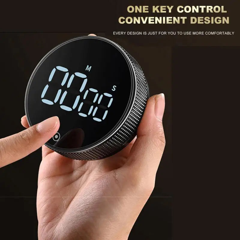 LED Digital Kitchen Timer Study Stopwatch