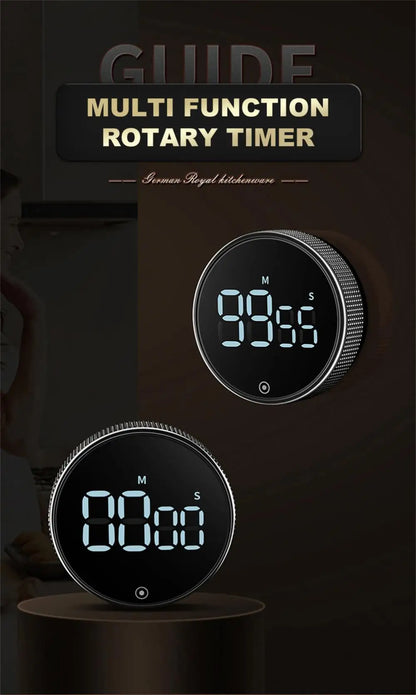 LED Digital Kitchen Timer Study Stopwatch