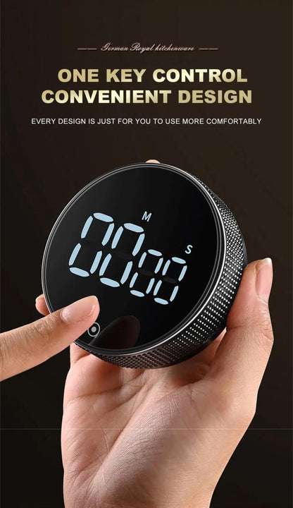 LED Digital Kitchen Timer Study Stopwatch