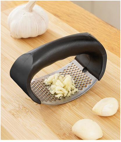 Stainless Steel Garlic Press Crusher