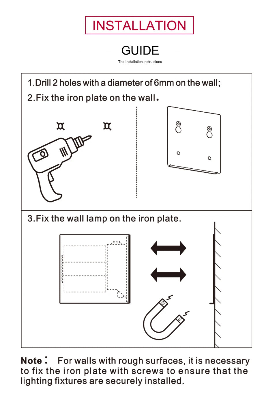 Litu LED Intelligent Motion Sensor Wall lamp