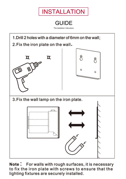 Litu LED Intelligent Motion Sensor Wall lamp